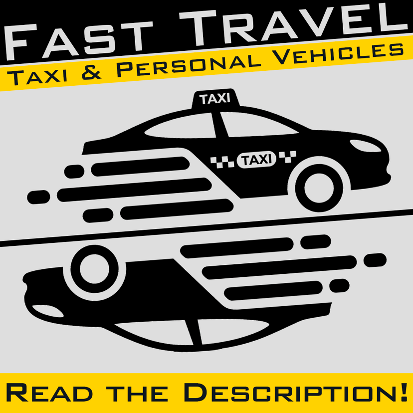 Taxi & Personal Vehicles - Fast Travel