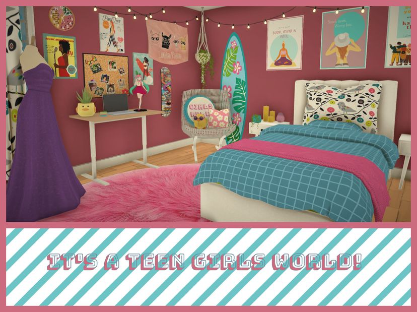 It's a teen girls world!