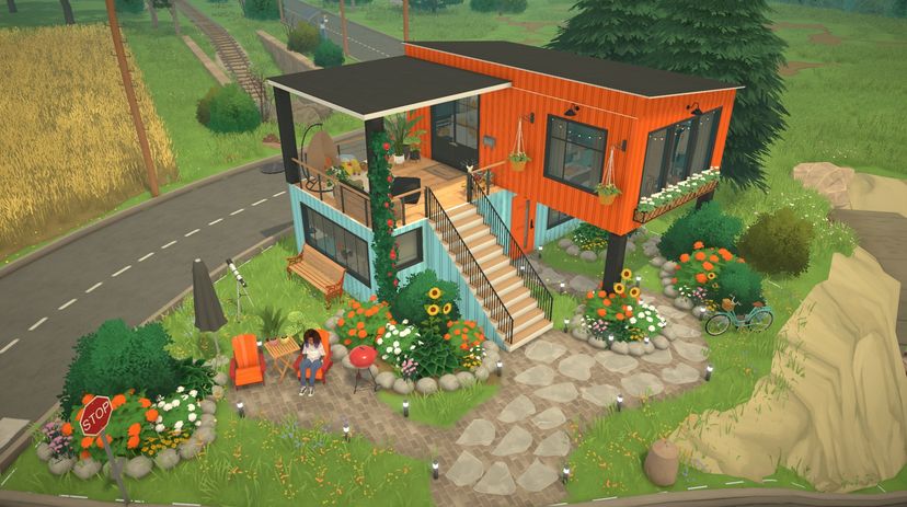 Cozy container home