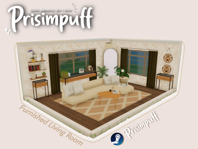 Furnished Living Room