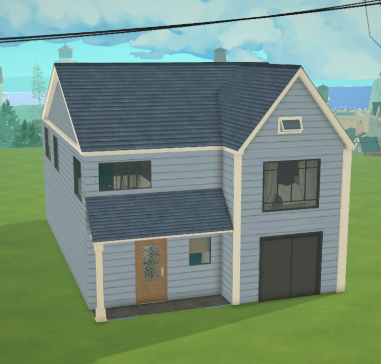 Small family house