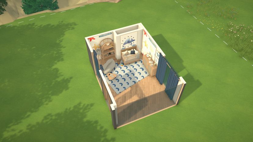 Cozy baby room