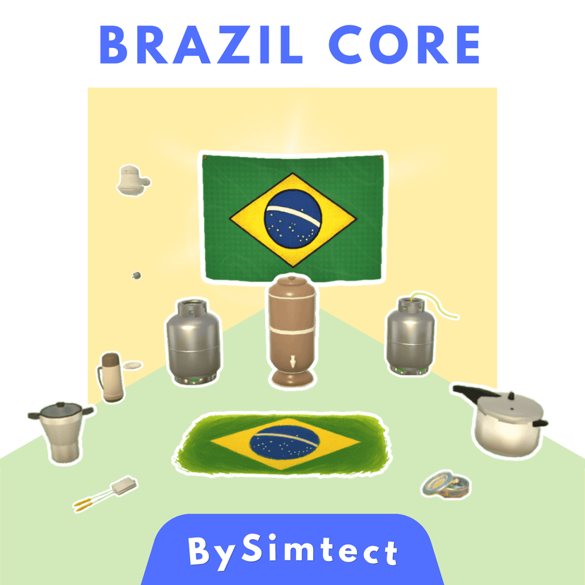 Brazil Core Pack | Brazilian Objects Kit
