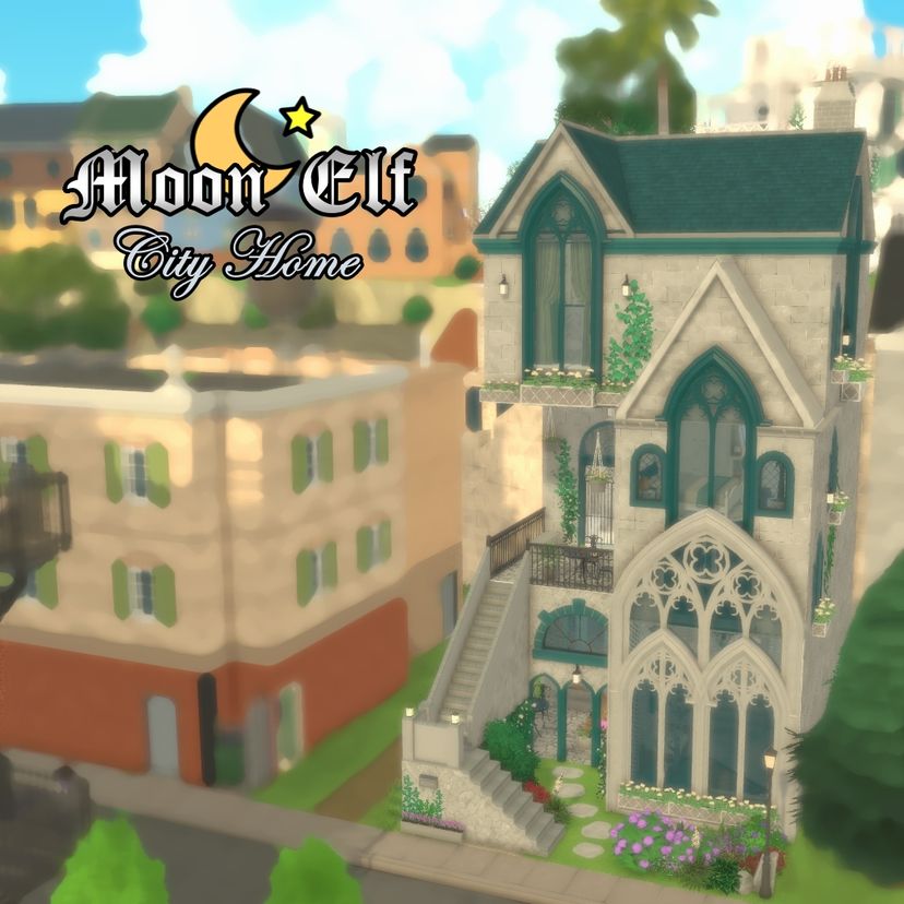 Moon Elf Family City Home (No Mod)