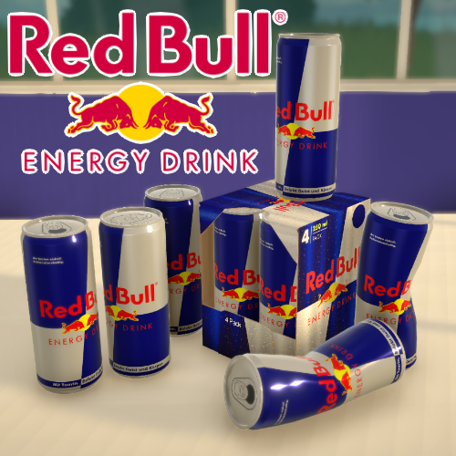 Red Bull Cans