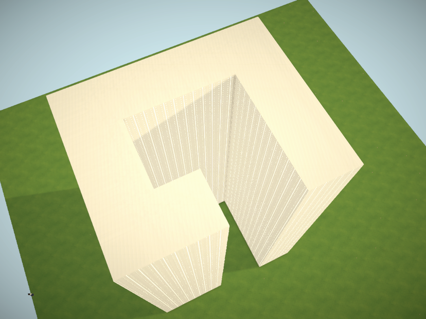 Infinite Wall Height and Thickness