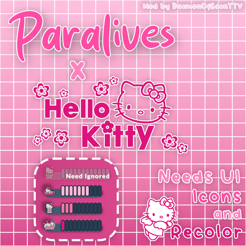 Hello Kitty Pink Needs UI Icons and Recolor