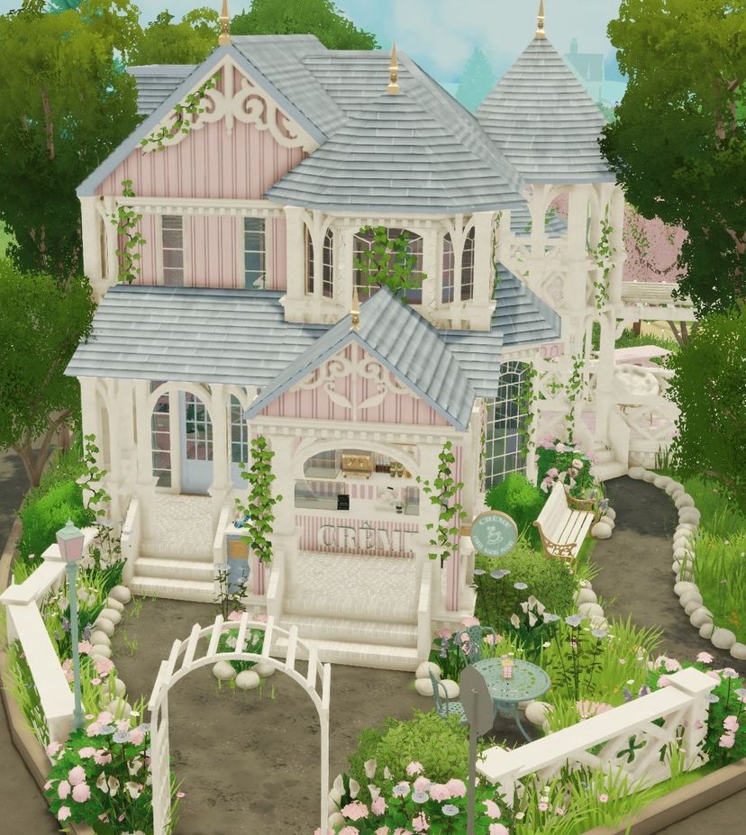 Pastel Family Home with Bakery