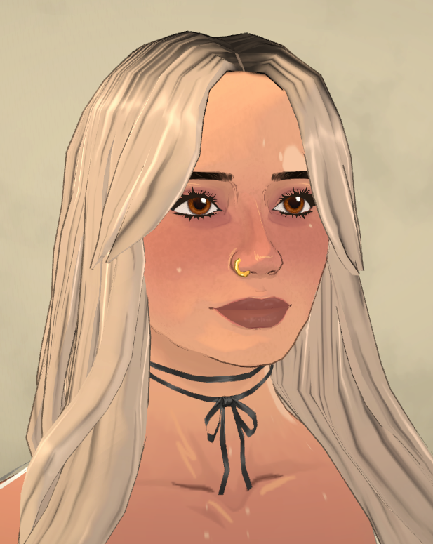 Jane with vitiligo - no CC's