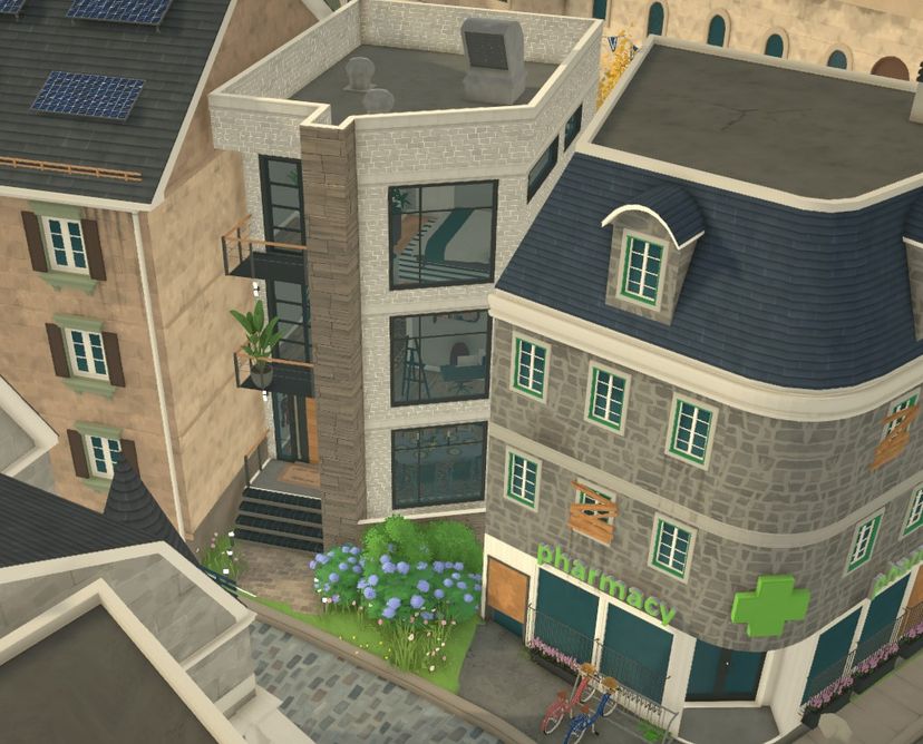 Simple modern brick townhouse <43k