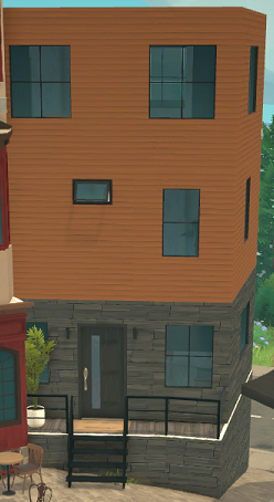 Corner townhome