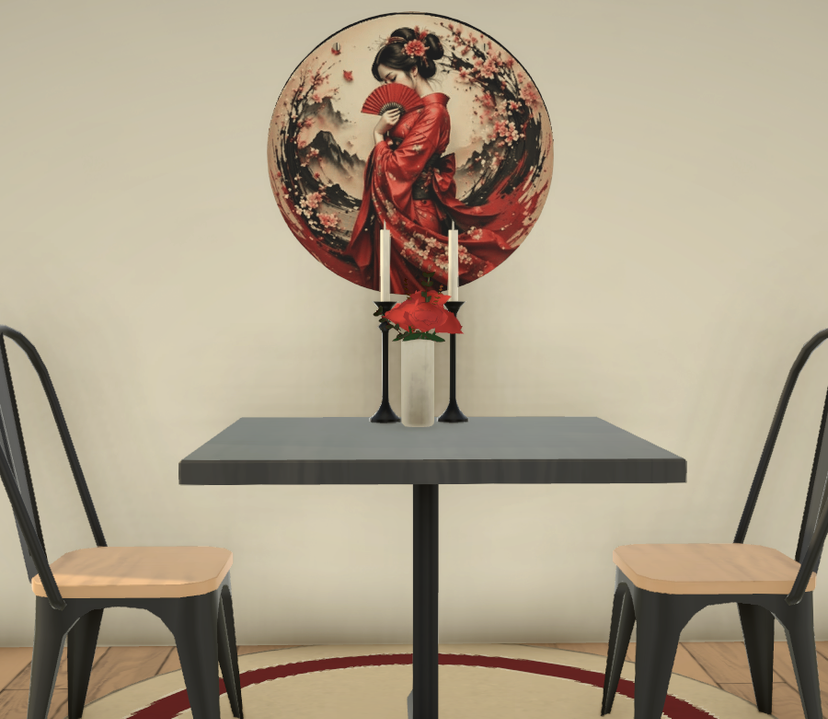 [NR] Geisha Plate Decals