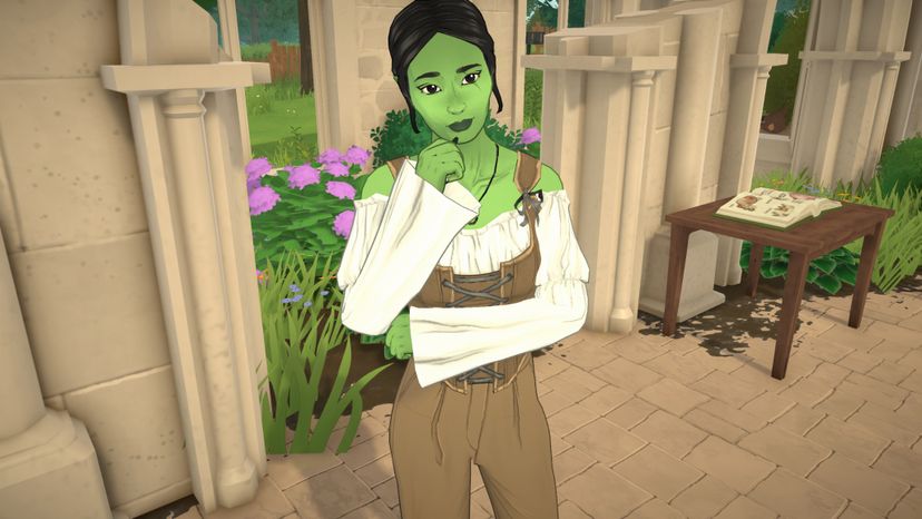 Female elf Nymriel - Eranova living