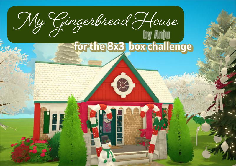 8x3 Challenge: Gingerbread Tiny House