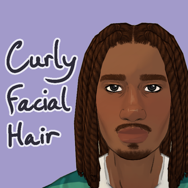 Curly Facial Hair