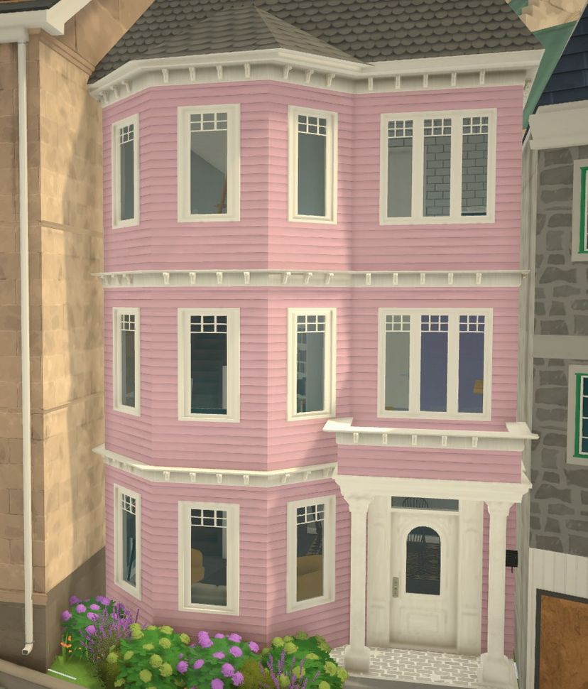 Pink Victorian Townhouse <37K