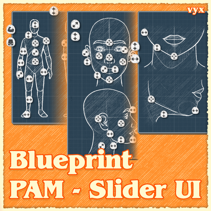 [vyx] PAM Sliders UI - Blueprint