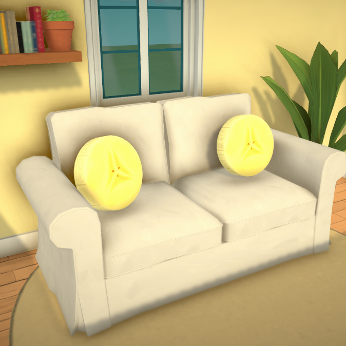 Banana Slice Pillow