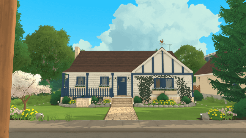 Blue Cottage Vibes House