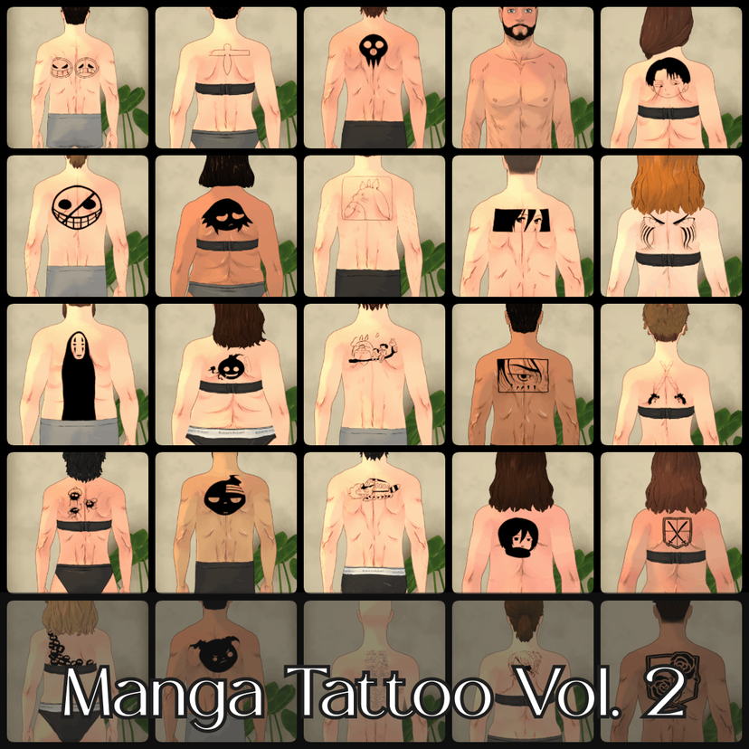 Manga Tattoo Vol. 2