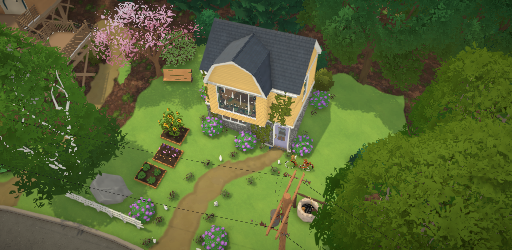 Tiny Yellow Cottage