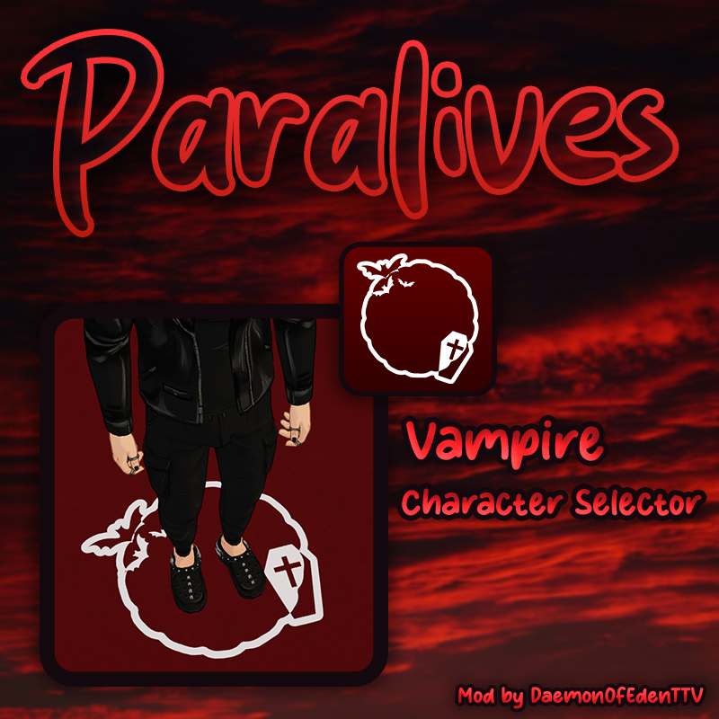 Vampire Character Selector