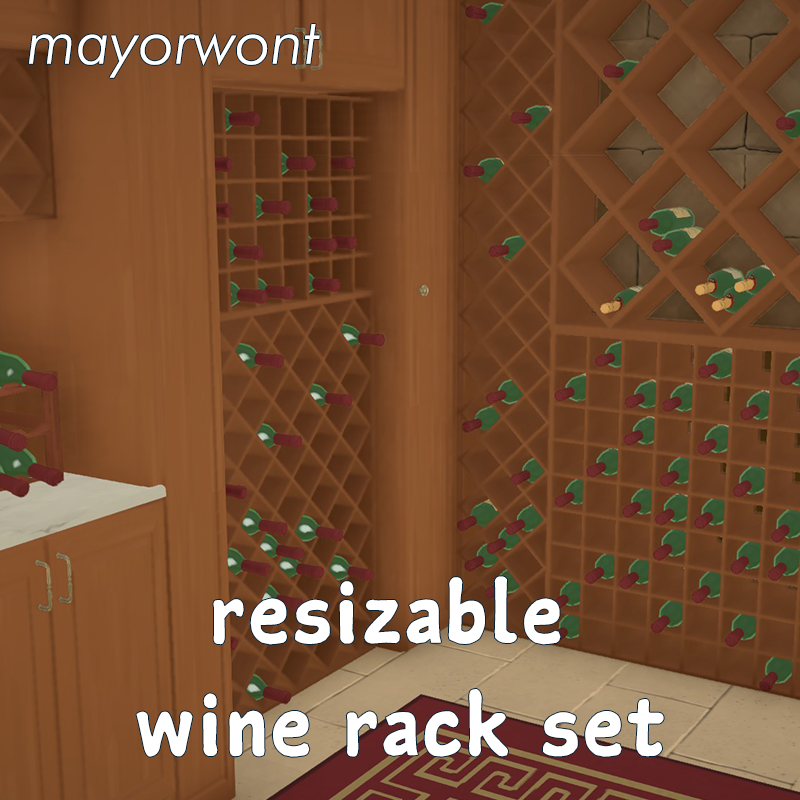 Resizable Wine Racks