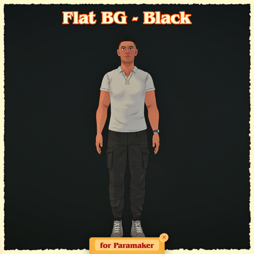 [vyx] PAM BG - Flat Black