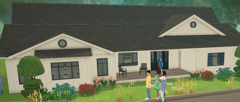 ranch home for family