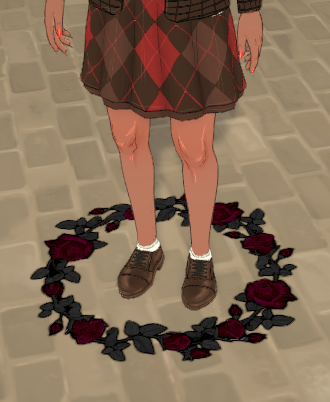 Gothic Red Rose Selector