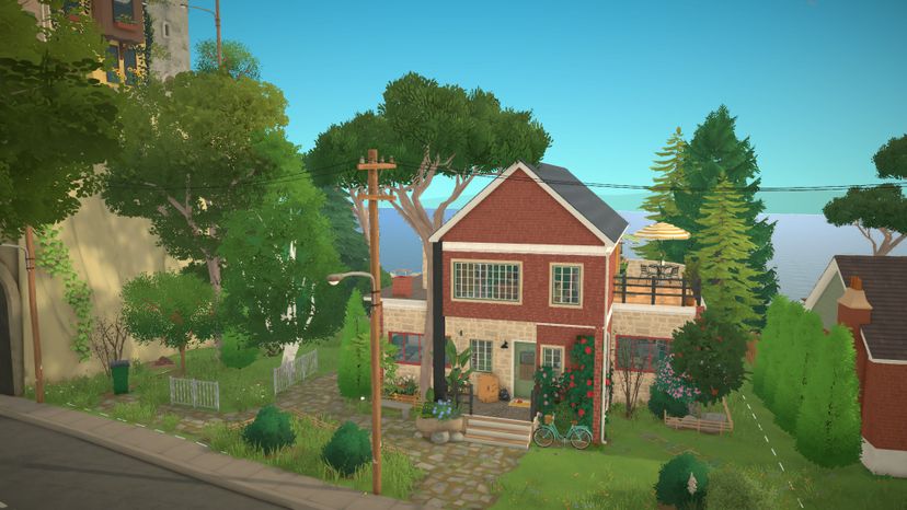 one house
