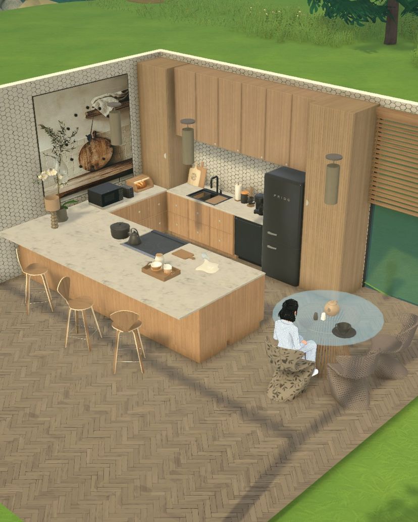 modern cozy kitchen