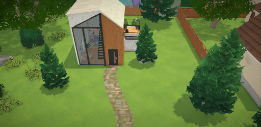 Modern colorful mini home