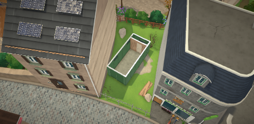 Empty Contenair House with Bathroom