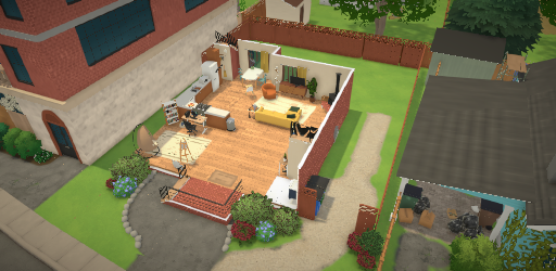 2/3 Bedroom 1.5 bath Raised Fireplace