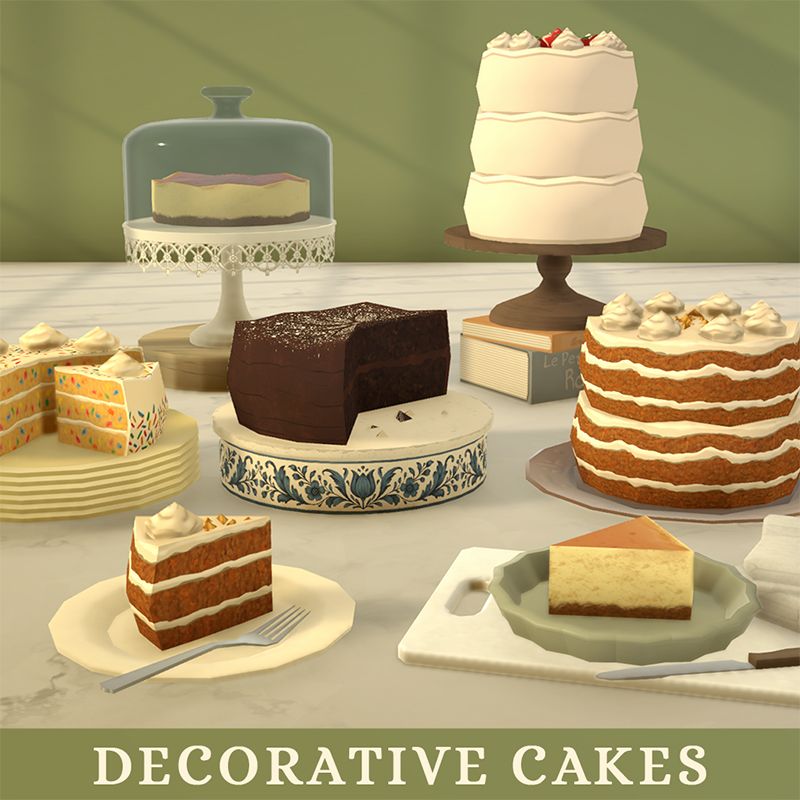 [Sophia J Caldwell] Decorative Cakes