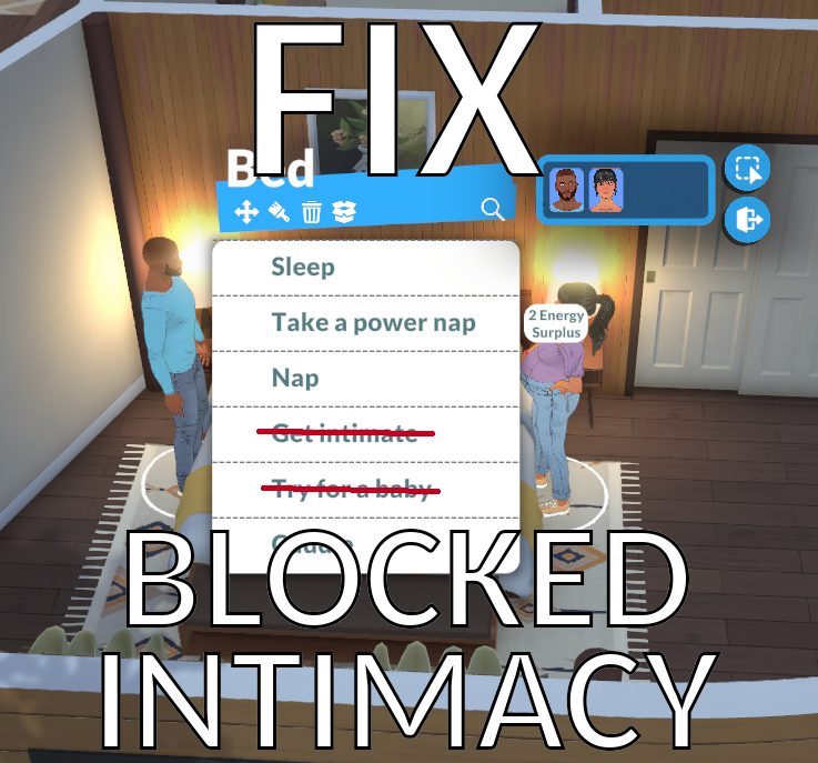 Fix Partners Cannot Get Intimate