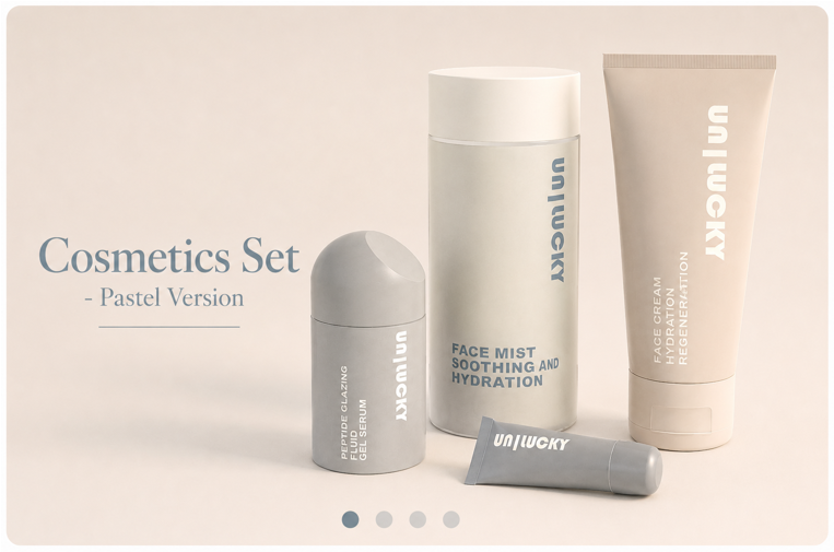 Cosmetics Set - Pastel Version