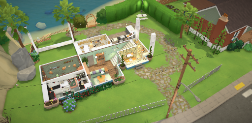 Beach House with Basement Flat