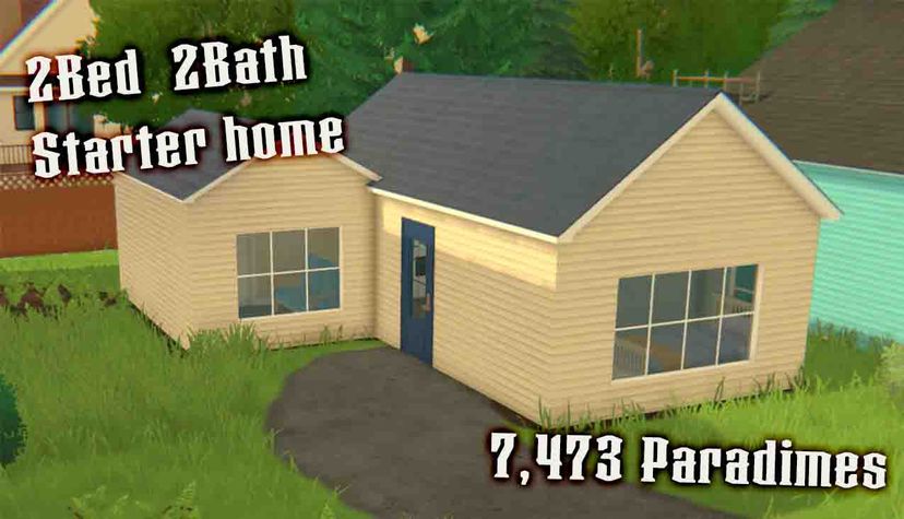 Starter 2 bed 1 bath