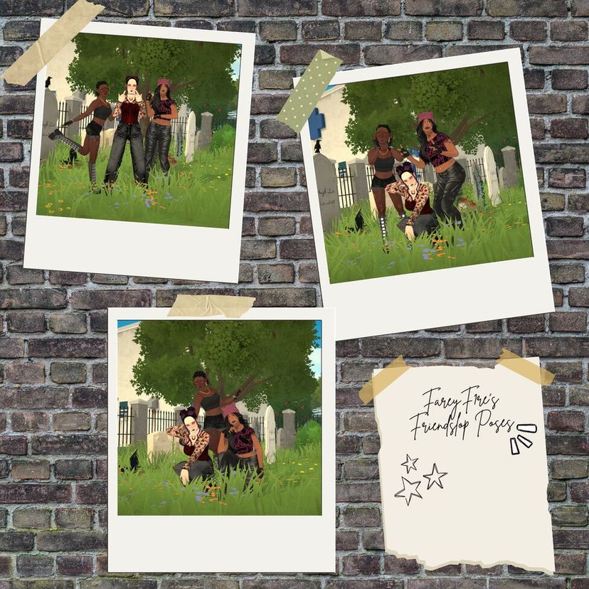 Faeryf1re's Friendslop Poses