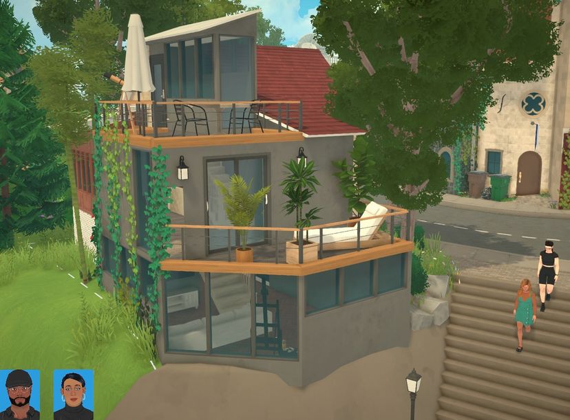 DKF Collection - Old and Modern house