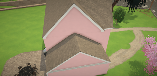Pink and Green Cottage