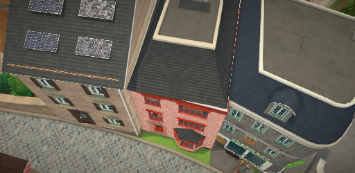 Pink collector's townhouse