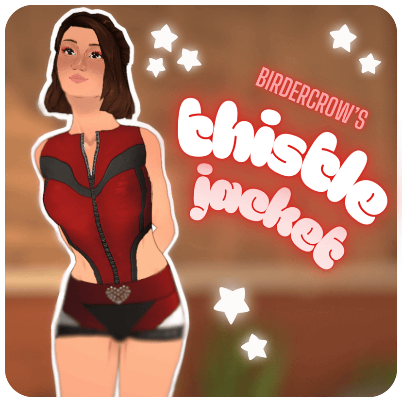 [birdercrow] Thistle Biker Jacket