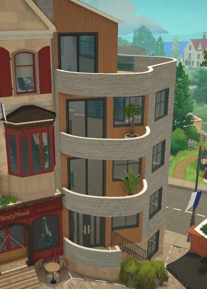 Plaza Corner Shell < 17k v2 (no platform stairs)