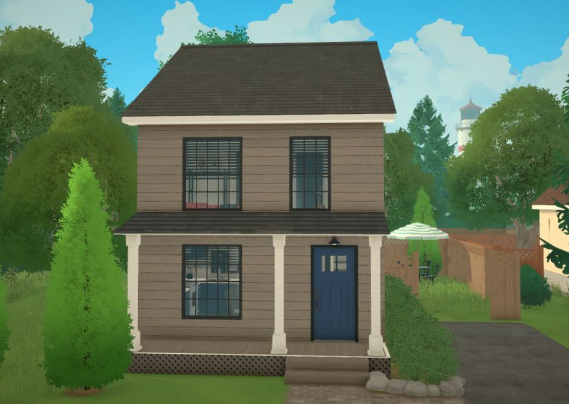 Compact Double Story House