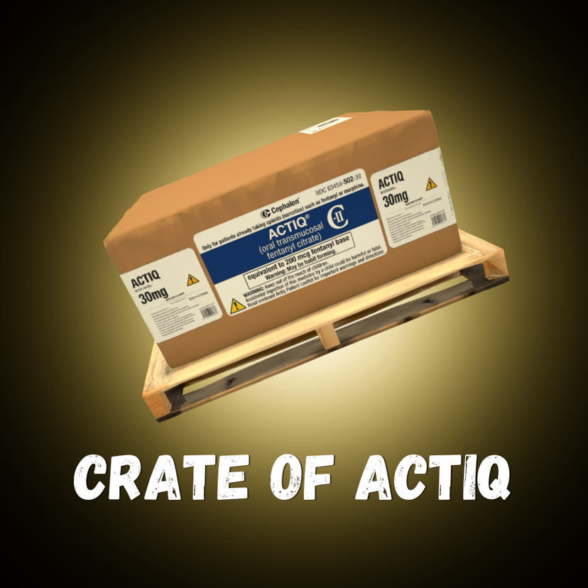 Crate of Actiq