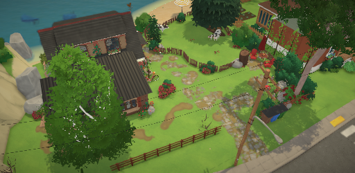 red cottage