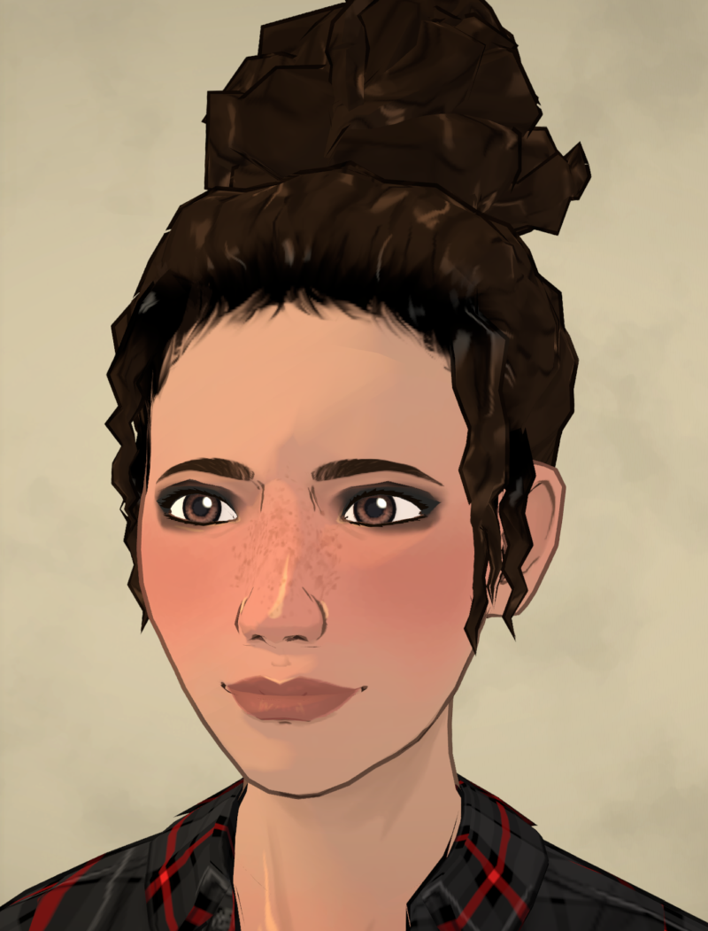 HumanFaceFreckleFew
